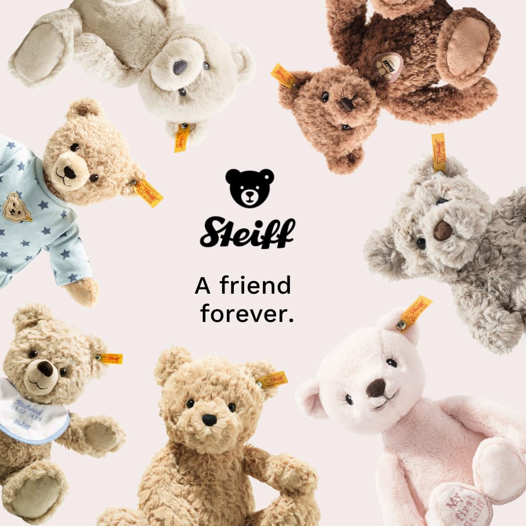 Steiff Kuscheltier Dinkie Esel, Süßes Stofftier mit Kunststoffaugen, Kinder, Jungen & Mädchen, Friends, Plüschtier 20 cm