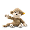 Steiff Kuscheltier Brownie Affe, Süßes Stofftier mit Kunststoffaugen, Kinder, Jungen & Mädchen, Soft Cuddly Friends